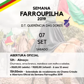 Semana Farroupilha 2019: confira a programação