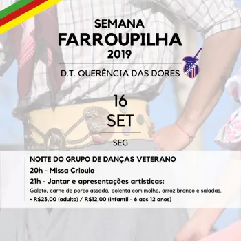 Semana Farroupilha 2019: confira a programação