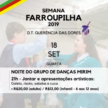 Semana Farroupilha 2019: confira a programação