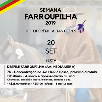 Semana Farroupilha 2019: confira a programação