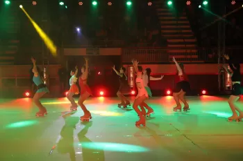 Espetáculo de patinação Artística