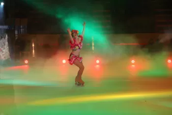 Espetáculo de patinação Artística
