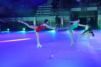Espetáculo de patinação Artística
