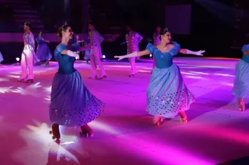 Espetáculo de patinação Artística
