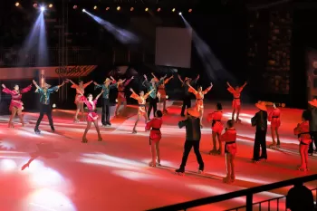 Espetáculo de patinação Artística