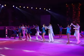Espetáculo de patinação Artística
