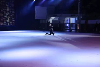 Espetáculo de patinação Artística