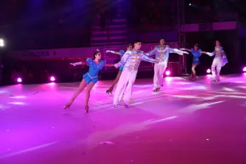 Espetáculo de patinação Artística
