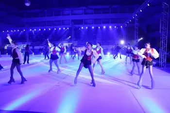 Espetáculo de patinação Artística