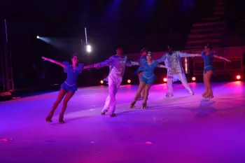 Espetáculo de patinação Artística