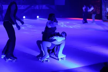 Espetáculo de patinação Artística