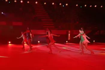 Espetáculo de patinação Artística