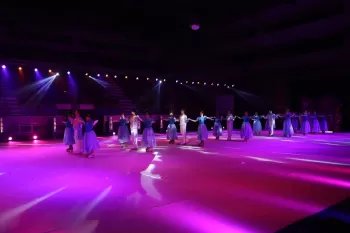 Espetáculo de patinação Artística