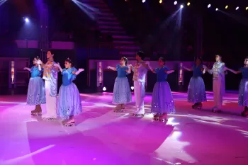 Espetáculo de patinação Artística