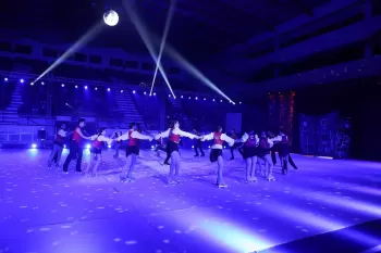 Espetáculo de patinação Artística