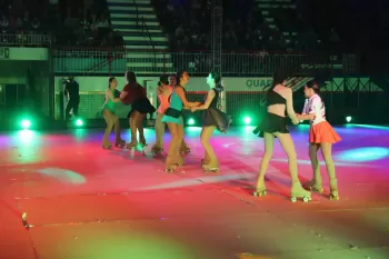 Espetáculo de patinação Artística