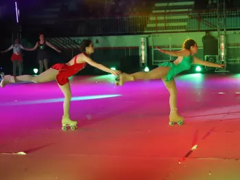 Espetáculo de patinação Artística