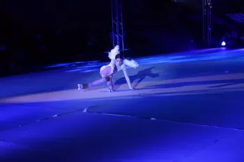 Espetáculo de patinação Artística