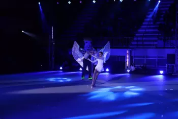 Espetáculo de patinação Artística
