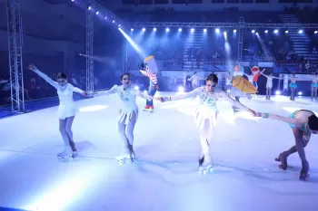 Espetáculo de patinação Artística