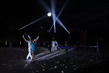 Espetáculo de patinação Artística