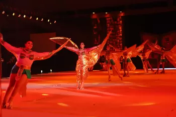 Espetáculo de patinação Artística