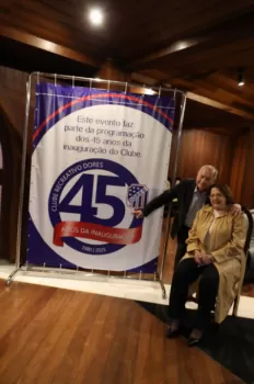 Lançamento do Selo de 45 anos da inauguração do Clube Dores