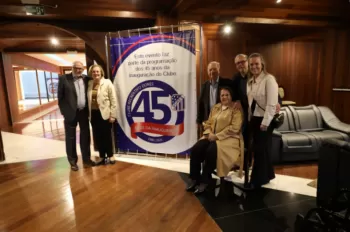 Lançamento do Selo de 45 anos da inauguração do Clube Dores