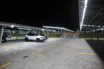 Inauguração Usina Fotovoltaica/Estacionamento