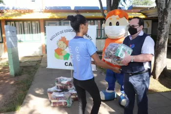 Dores em Ação Social: Doações Escola Caic
