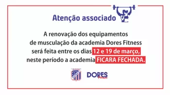 Dores Fitess será renovada