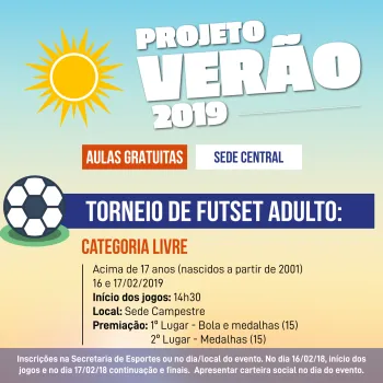 Projeto Verão 2019