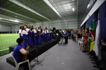 Inauguração Ginásio Fut 7