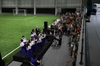 Inauguração Ginásio Fut 7