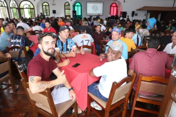 Confraternização dos funcionários do Clube Dores