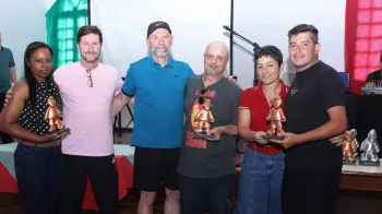 Confraternização dos funcionários do Clube Dores