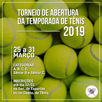 Torneio de Abertura da Temporada de Tênis 2019