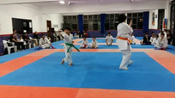 Competição de kata, realizada no dia 29 de março.