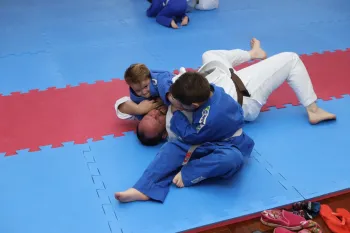 Treinamento com professores de Judô
