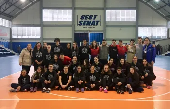 Vôlei e futsal dorenses realizam intercâmbio em Passo Fundo