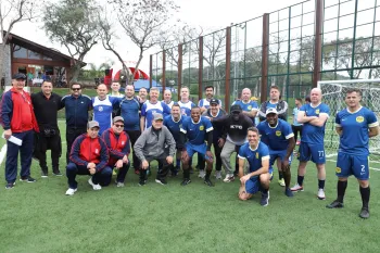 Abertura 2° Copa do Mundo Dores/KTO - Futebol Society Veteranos