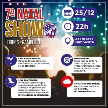 Tudo o que você precisa saber sobre o 7º Natal Show