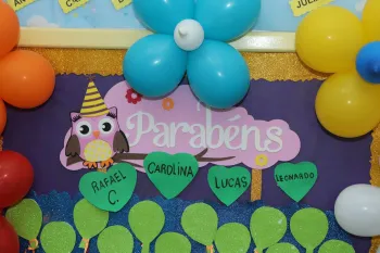 Aniversariantes de Outubro - Escola Doritos
