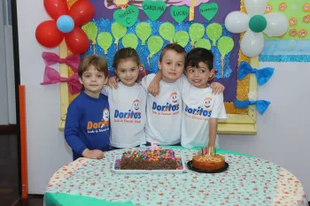 Aniversariantes de Outubro - Escola Doritos