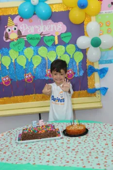 Aniversariantes de Outubro - Escola Doritos