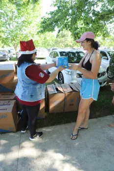 Chegada do Papai Noel