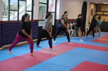 Aula de Defesa Pessoal Feminina
