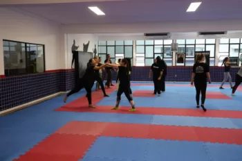 Aula de Defesa Pessoal Feminina