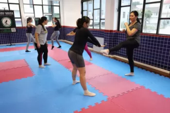 Aula de Defesa Pessoal Feminina