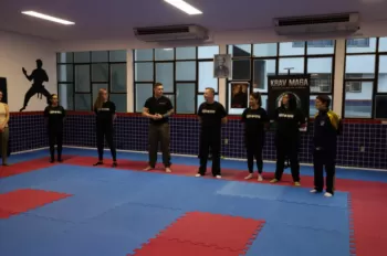Aula de Defesa Pessoal Feminina